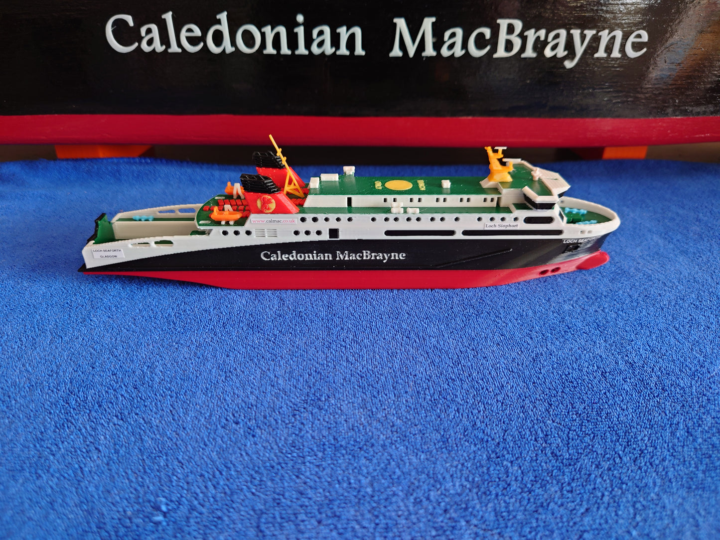MV Loch Seaforth 3d Printed Calmac Model Ferry 1:500 scale ship/boat