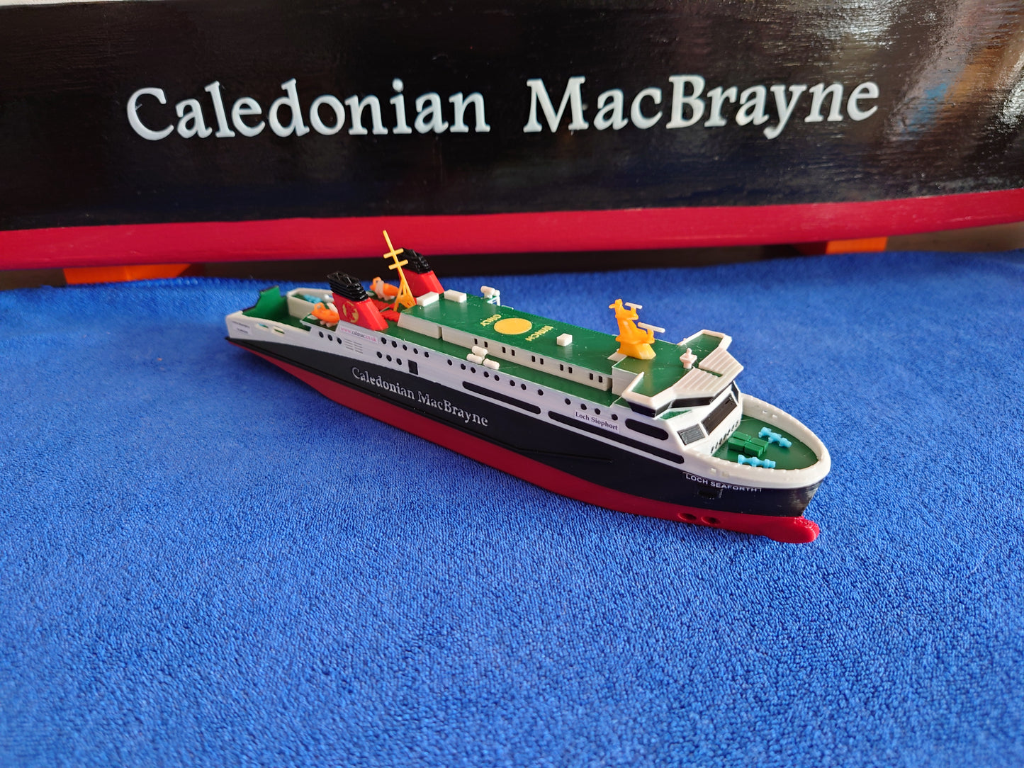 MV Loch Seaforth 3d Printed Calmac Model Ferry 1:500 scale ship/boat