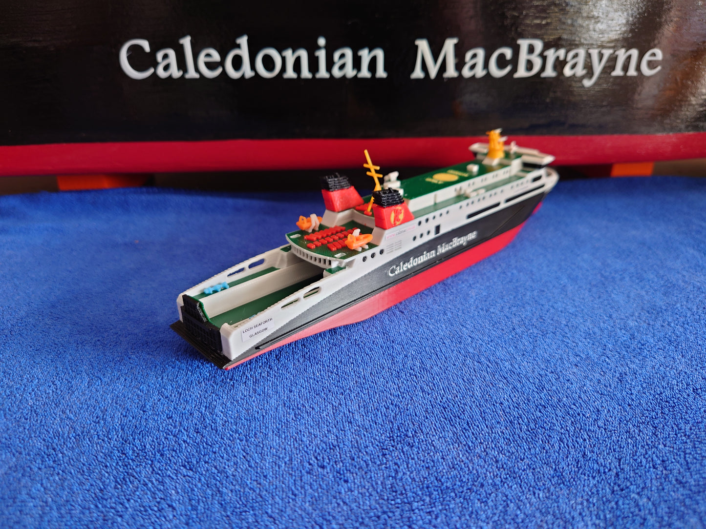MV Loch Seaforth 3d Printed Calmac Model Ferry 1:500 scale ship/boat