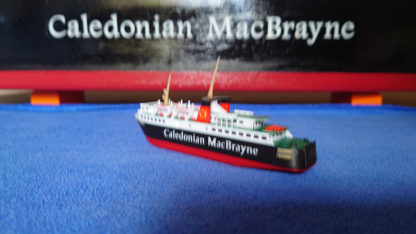 MV Caledonia 3d Printed Calmac Model Ferry 1:500 scale ship/boat