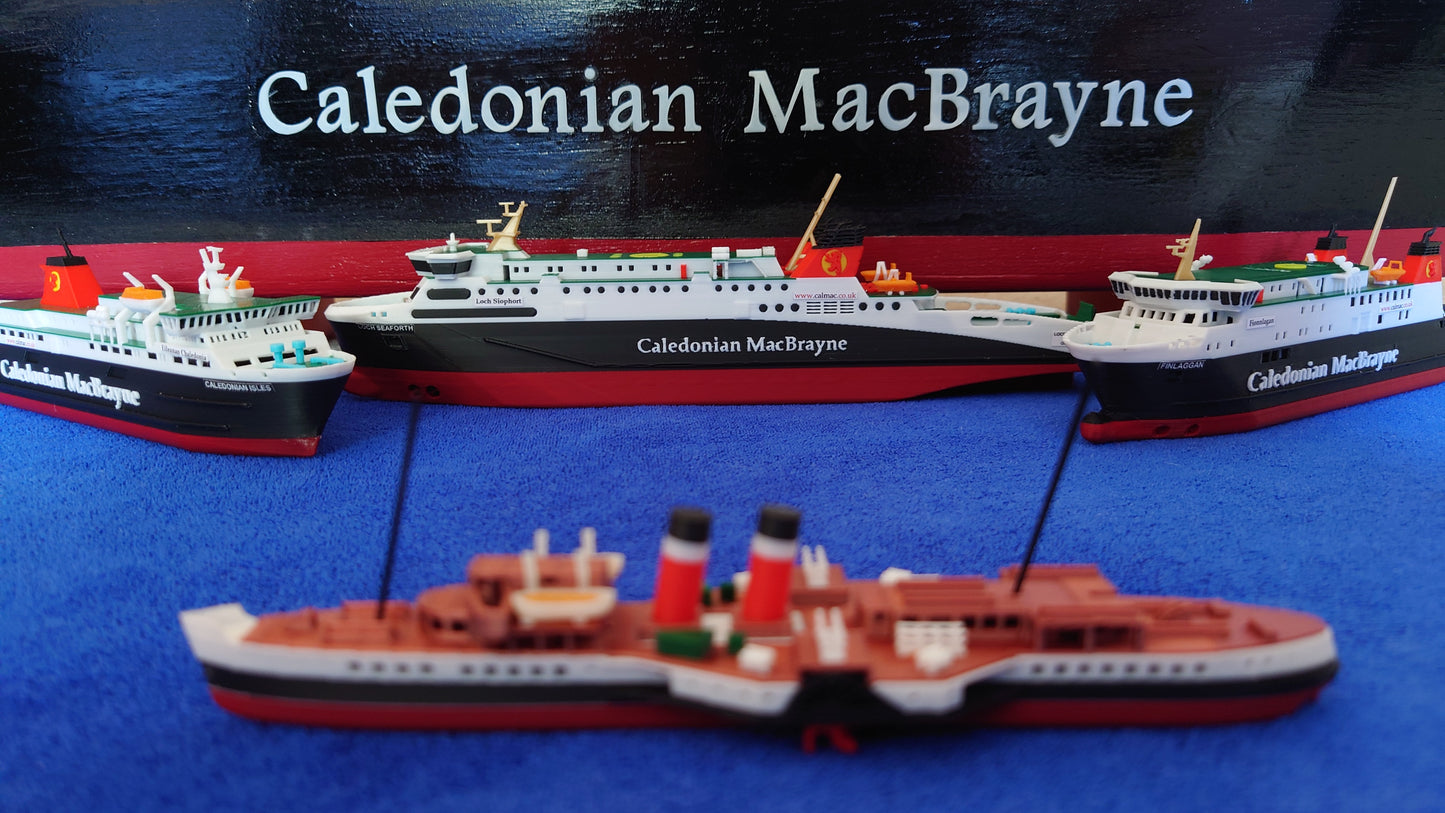 PS Waverley 3d Printed Model 1:500 scale ship/boat Caledonian MacBrayne Calmac