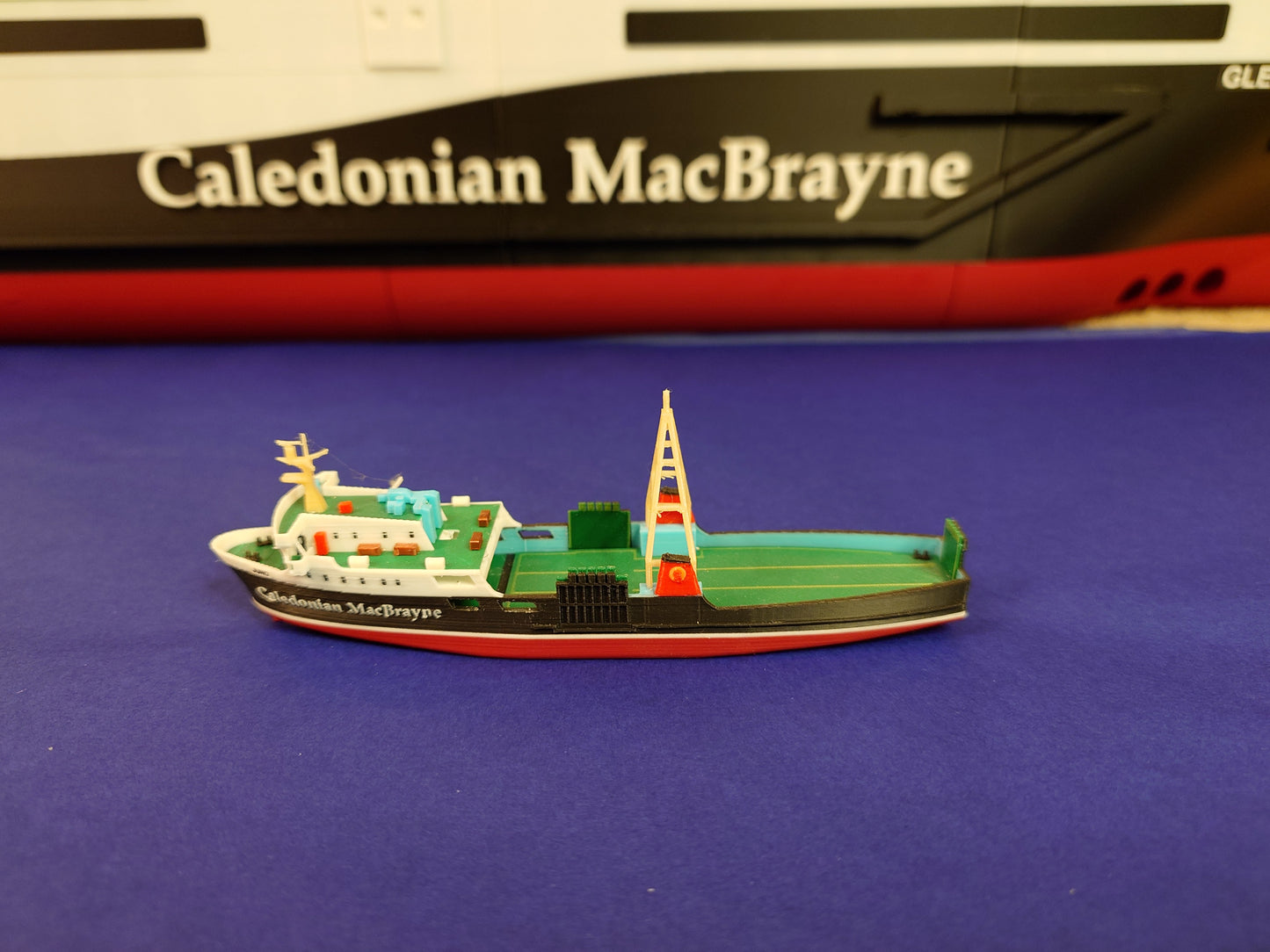 MV Juno 3d Printed Calmac Model Ferry 1:500 scale ship/boat