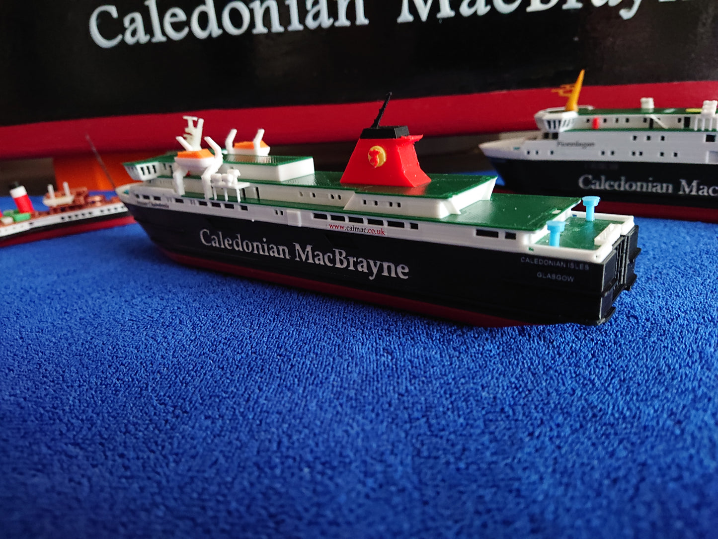 MV Caledonian Isles  3d Printed Calmac Model Ferry 1:500 scale ship/boat