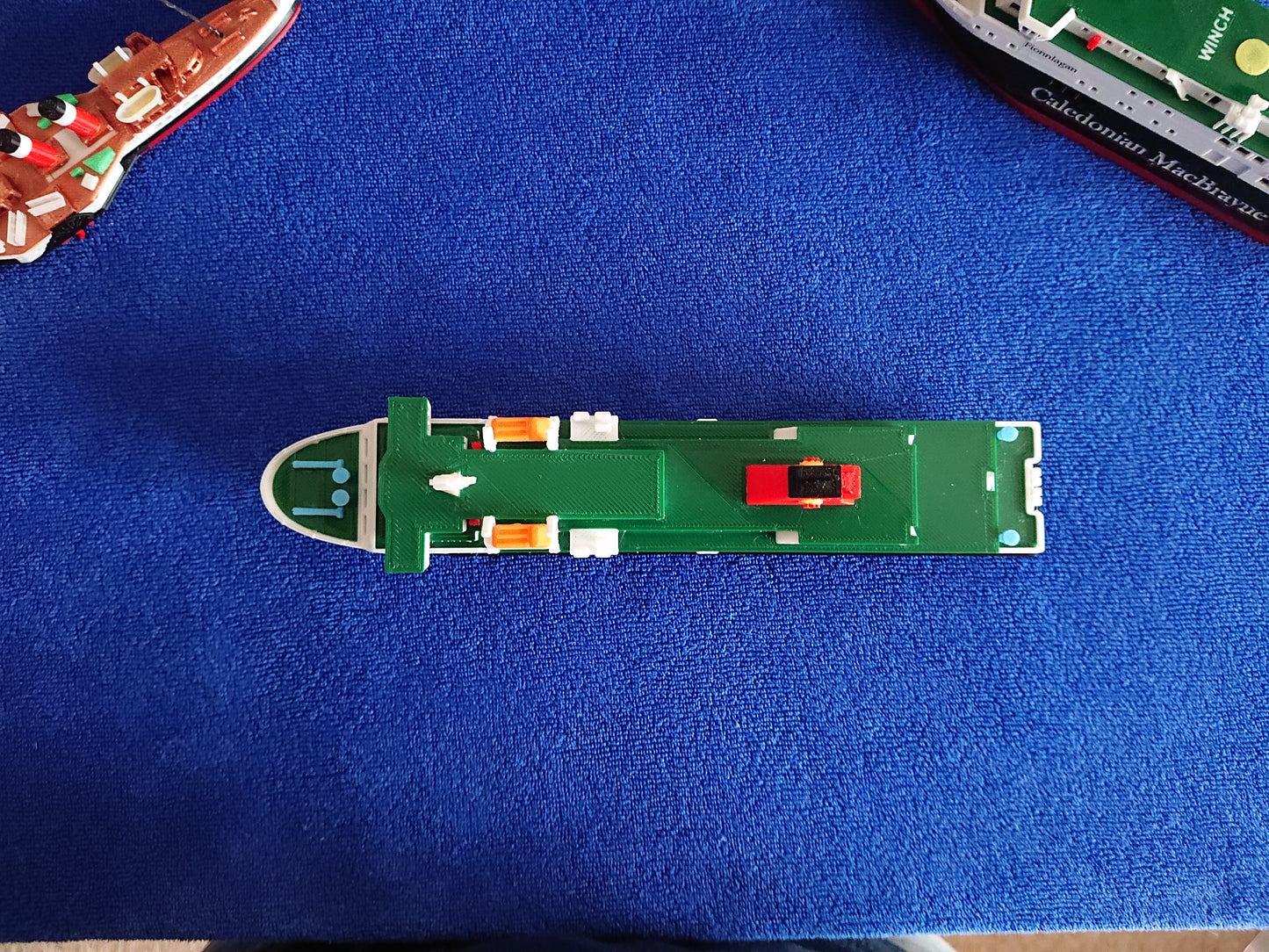 MV Caledonian Isles  3d Printed Calmac Model Ferry 1:500 scale ship/boat