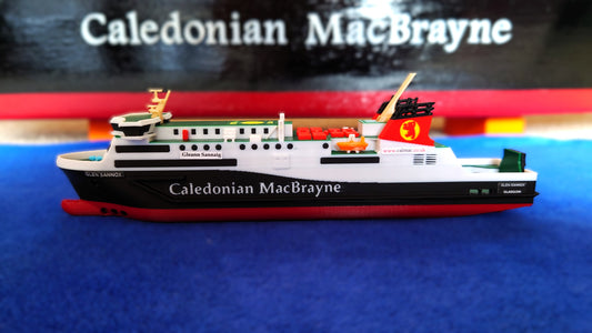 MV Glen Sannox  3d Printed Calmac Model Ferry 1:500 scale ship/boat