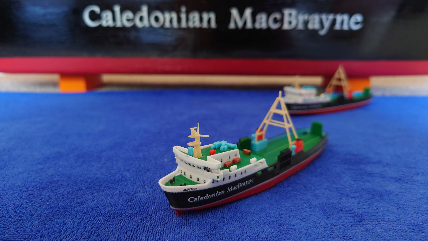 MV Jupiter 3d Printed Calmac Model Ferry 1:500 scale ship/boat