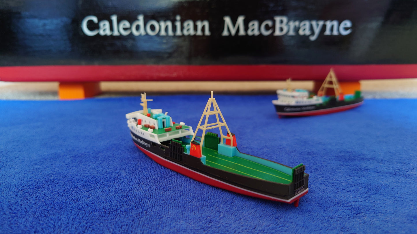 MV Jupiter 3d Printed Calmac Model Ferry 1:500 scale ship/boat