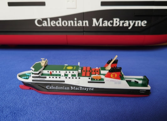 MV Glen Rosa 3d Printed Calmac Model Ferry 1:500 scale ship/boat