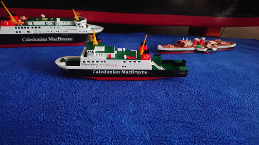 MV Bute 3d Printed Calmac Model Ferry 1:500 scale ship/boat