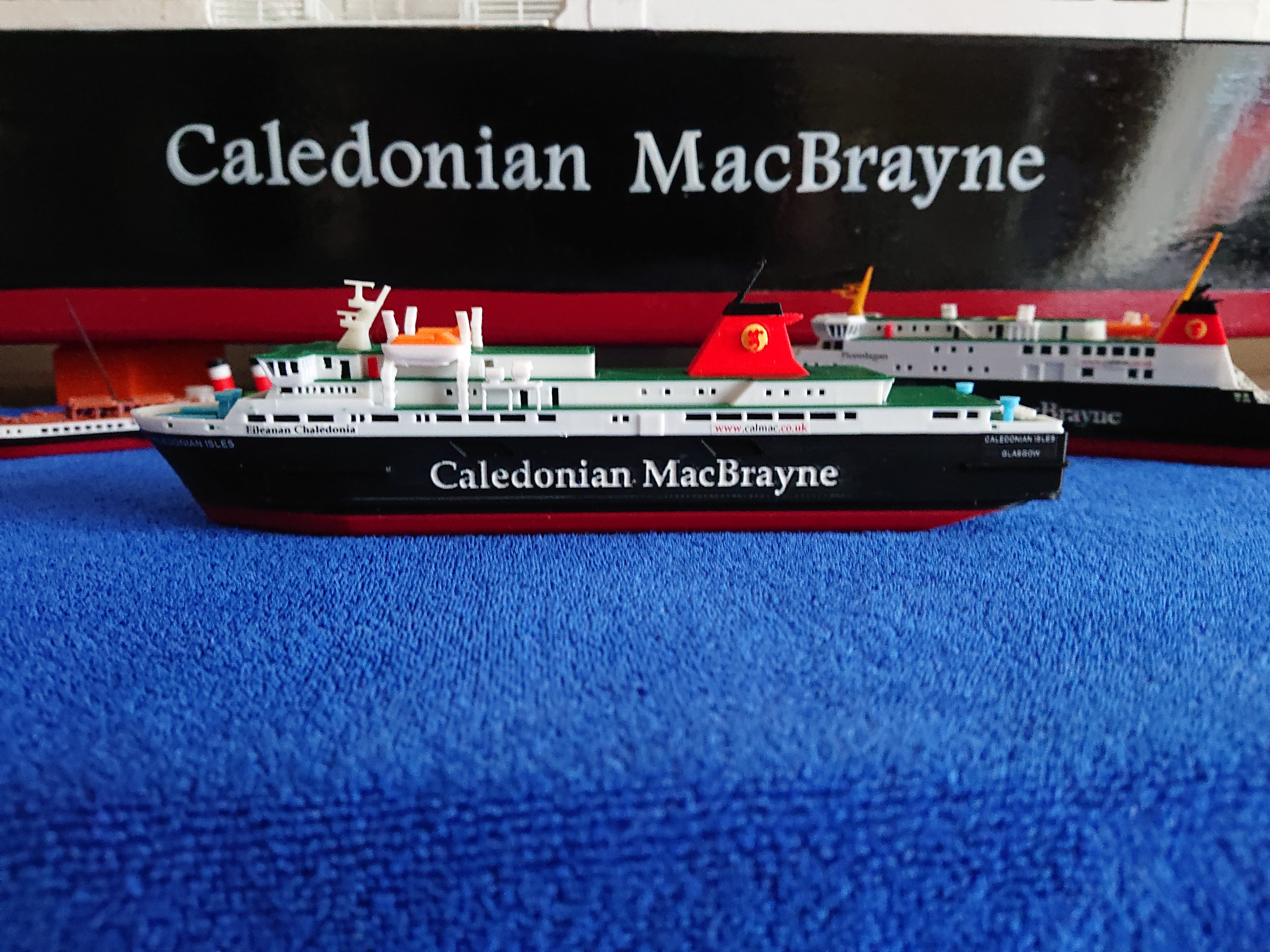MV Caledonian Isles 3d Printed Calmac Model Ferry 1:500 scale ship/boa ...